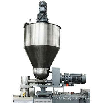 Clamshell Barrel Co-roating Twin Screw Extruder